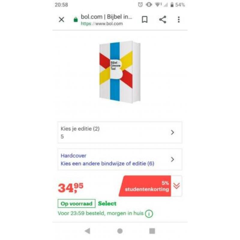 De bijbel in gewone taal ?? zgan