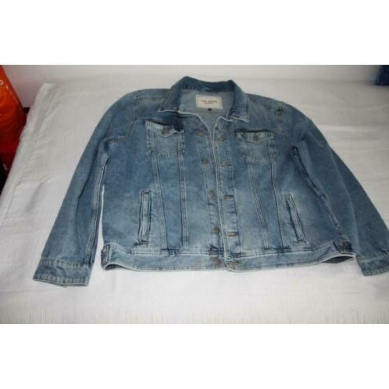 z.g.a.n. JEANSJACK - middenblauw - mt XXL