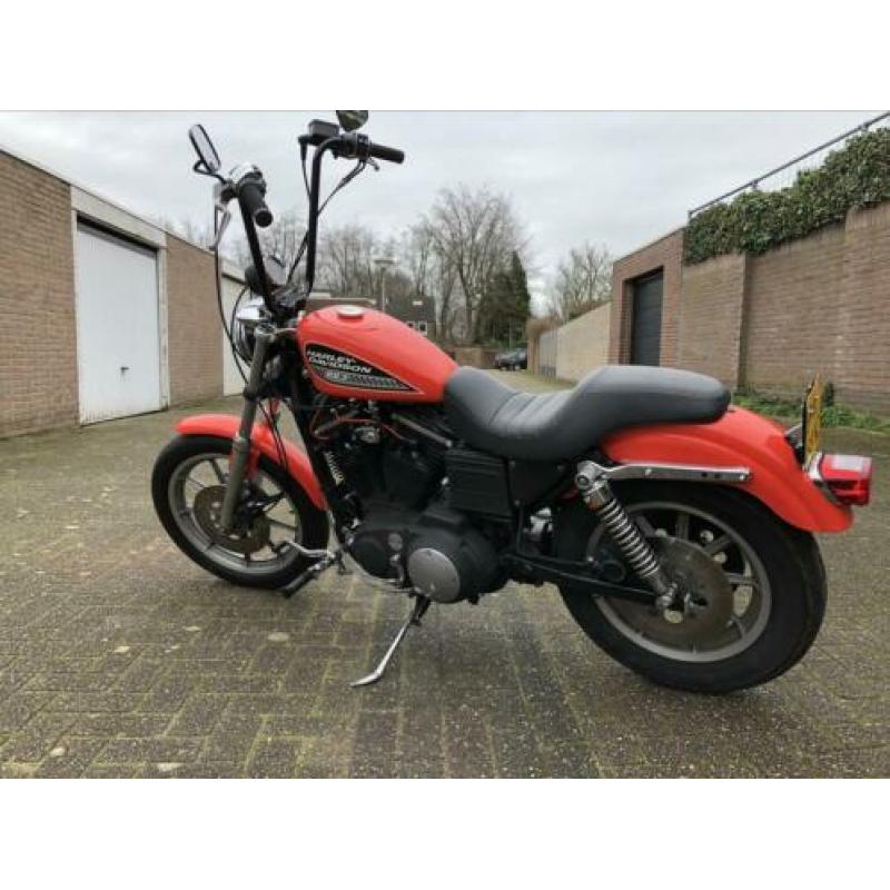 Bad-ass Sportster met 1200 Buell blok!