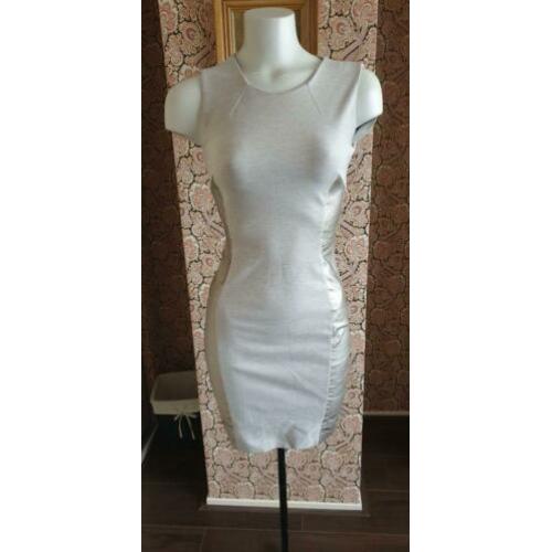 ZGAN schitterend SUPERTRASH jurk 34 XS goud beige