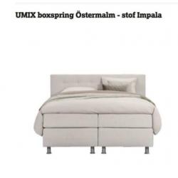 Zgan 2 jaar oude boxspring 1.40x2.00 m. Wit