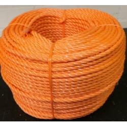 Tros of haspel 220 meter - 12 mm dik PP touw. ISO A-merk.