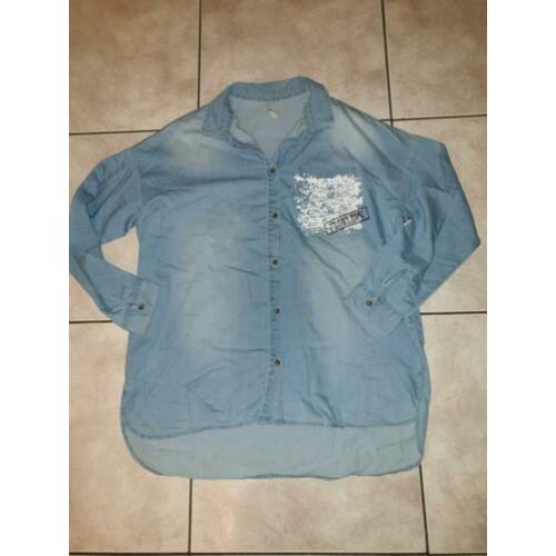 leuke spijkerblouse maat l