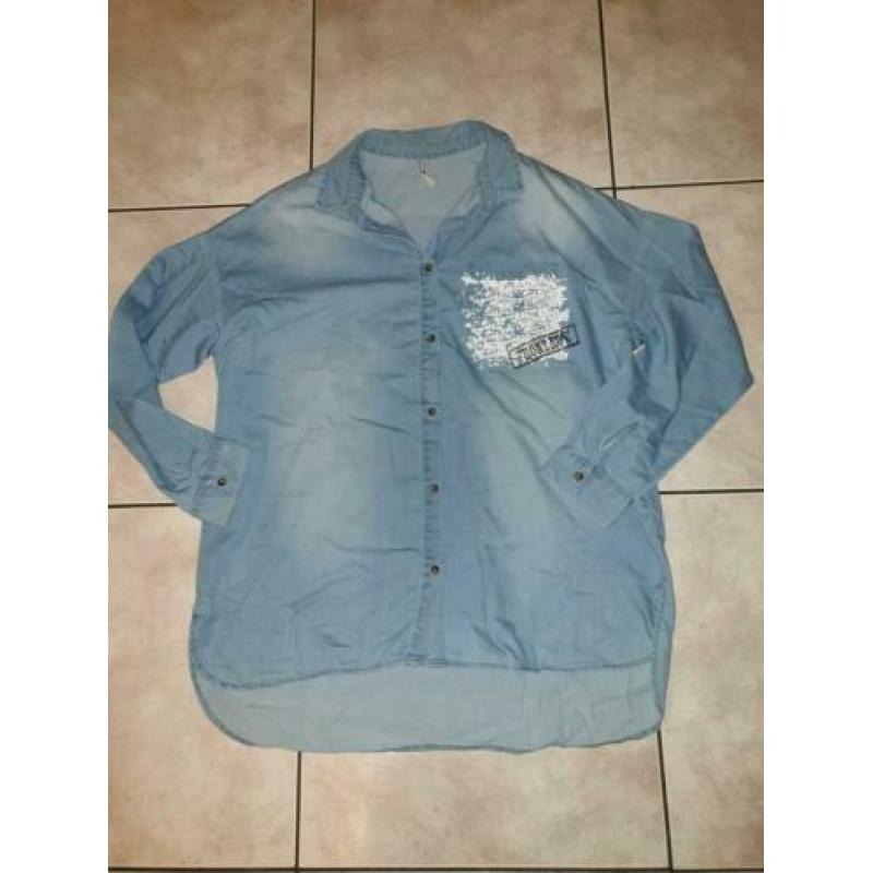 leuke spijkerblouse maat l