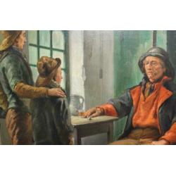 Edmond Van der Haeghen, visserstafereel