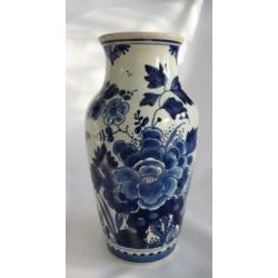 Porceleyne fles-Delfts blauw vaasje A.E.V 1921