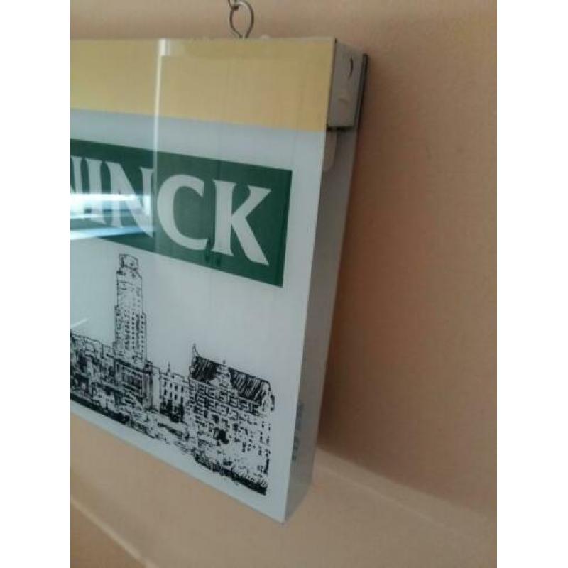 De Koninck bier lichtreclame, lichtbak, reclame bord vintage
