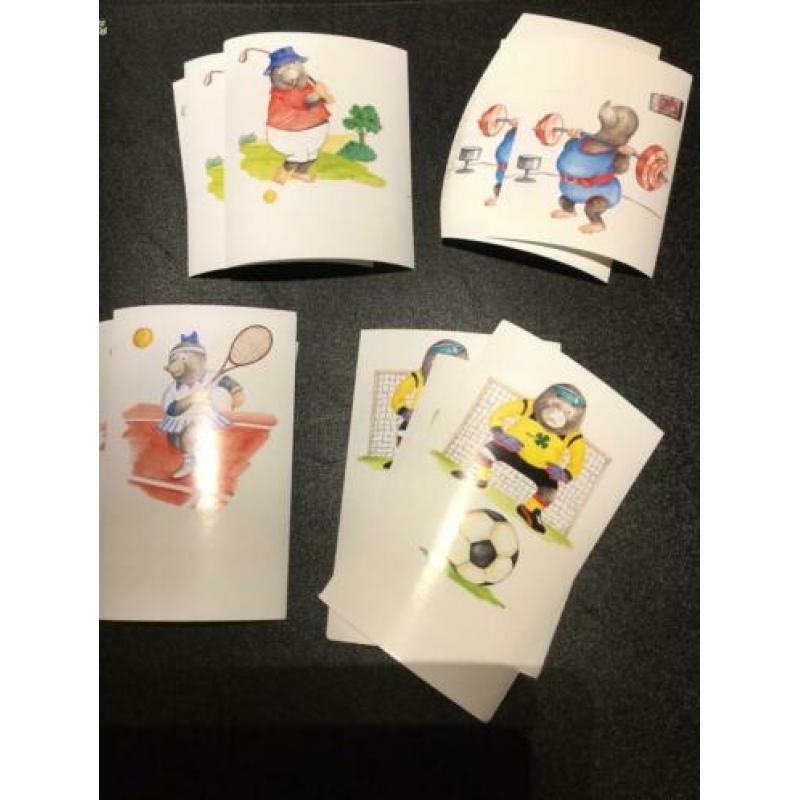 3D knipvelletjes mollen alles van de foto