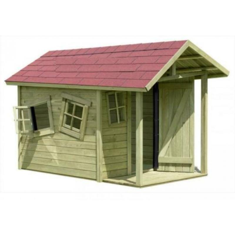 Houten speelhuis Crazy Andy | Prachtig kinderspeelhuis 878