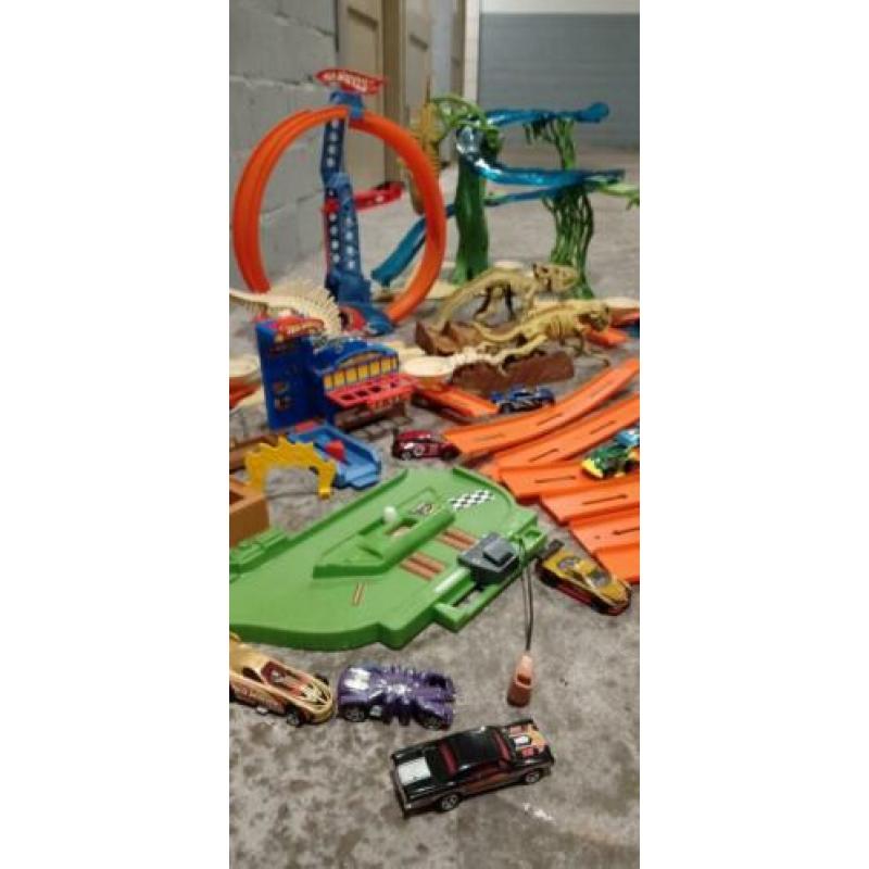Hot Wheels: racebaan sets - div.leuke sets van hotwheels