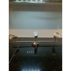 3 arm led spots