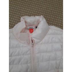 Only roze voorjaarsjas geen superdry mt L. met 38/40