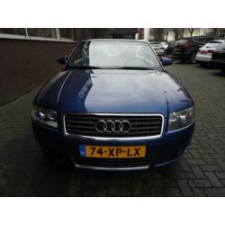 Audi A4 Cabriolet 2.4 V6 170PK Automaat Leder Clima Trekhaak