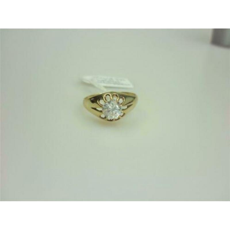 Ring goud met edelsteen / Z6186