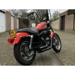 Bad-ass Sportster met 1200 Buell blok!