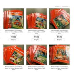 Stripboeken | Suske en Wiske | Pakketten van 12 stuks € 9.95