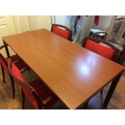 tafels en stoelen