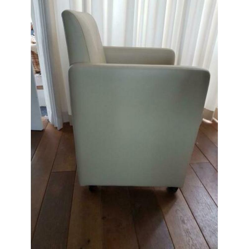 Fauteuils eetkamerstoelen, beige