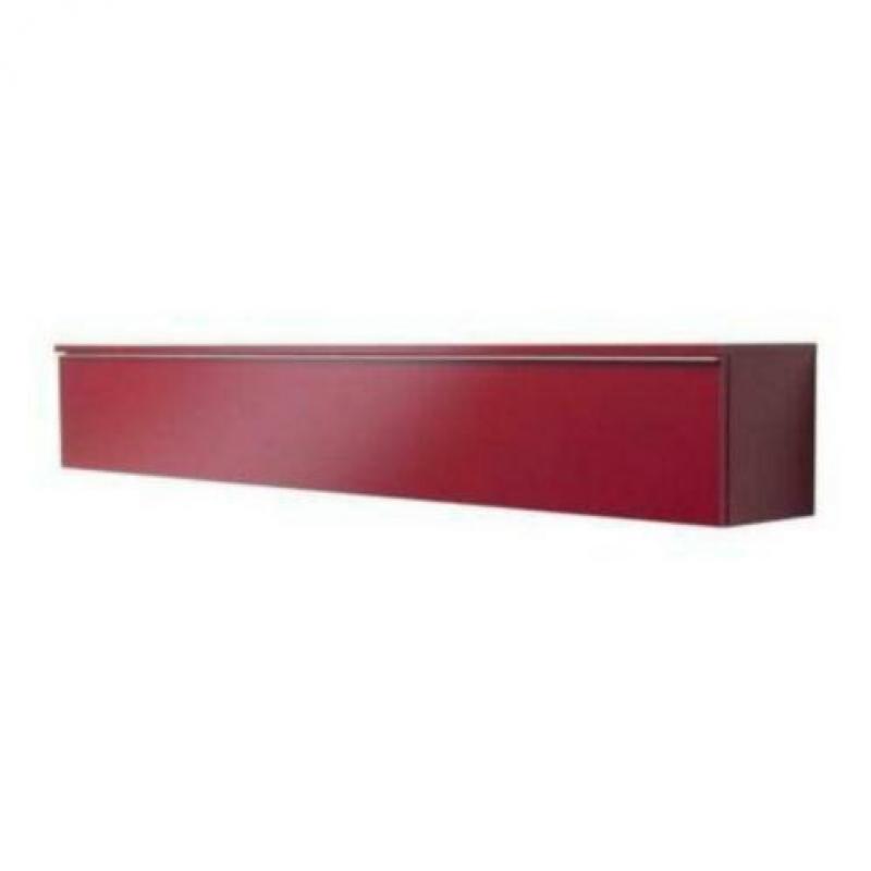 IKEA Besta Burs wandkast hoogglans rood
