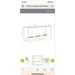 5 maanden oude Bellagio Vezzano 7 Delige Barset, wit, 225 cm