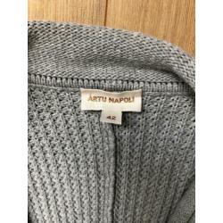 Grijs vest Artu Napoli mt. 36 (IT42)