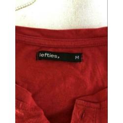 Maat m - lefties - rood
