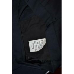 2 stuks marine blauwe pantalons 36 - met wol - L80
