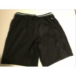 Ajax voetbal short van Adidas maat 170/176 zwart/blauw