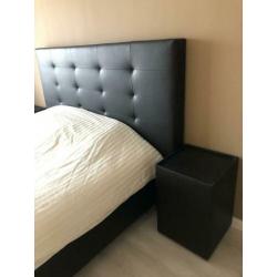 Leren Boxspring 180x200