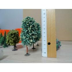 HO modelspoorbouw - bomen, grind, gras - schaal 1:87