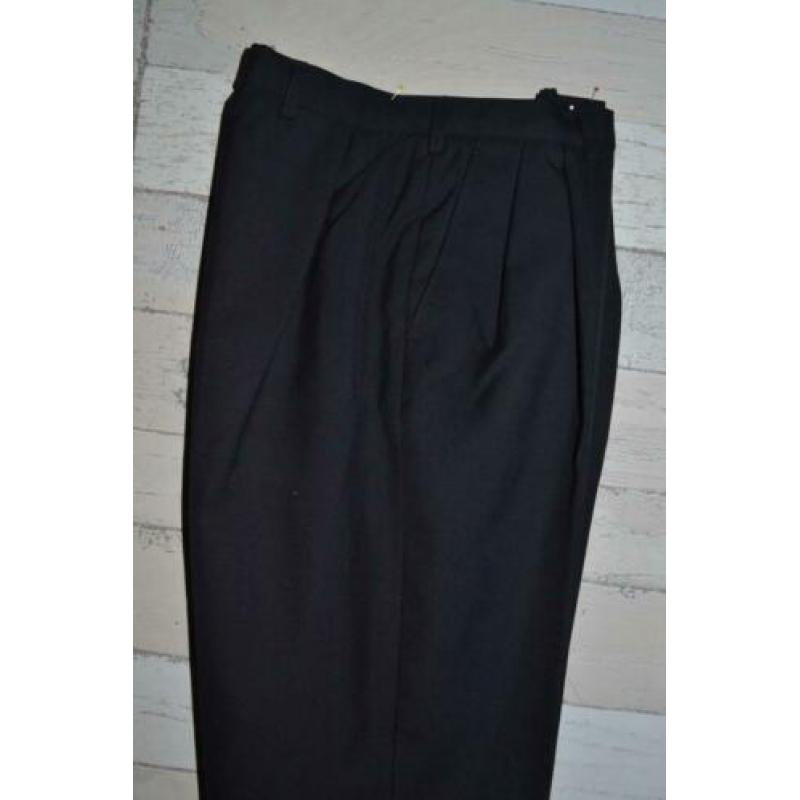 2 stuks marine blauwe pantalons 36 - met wol - L80
