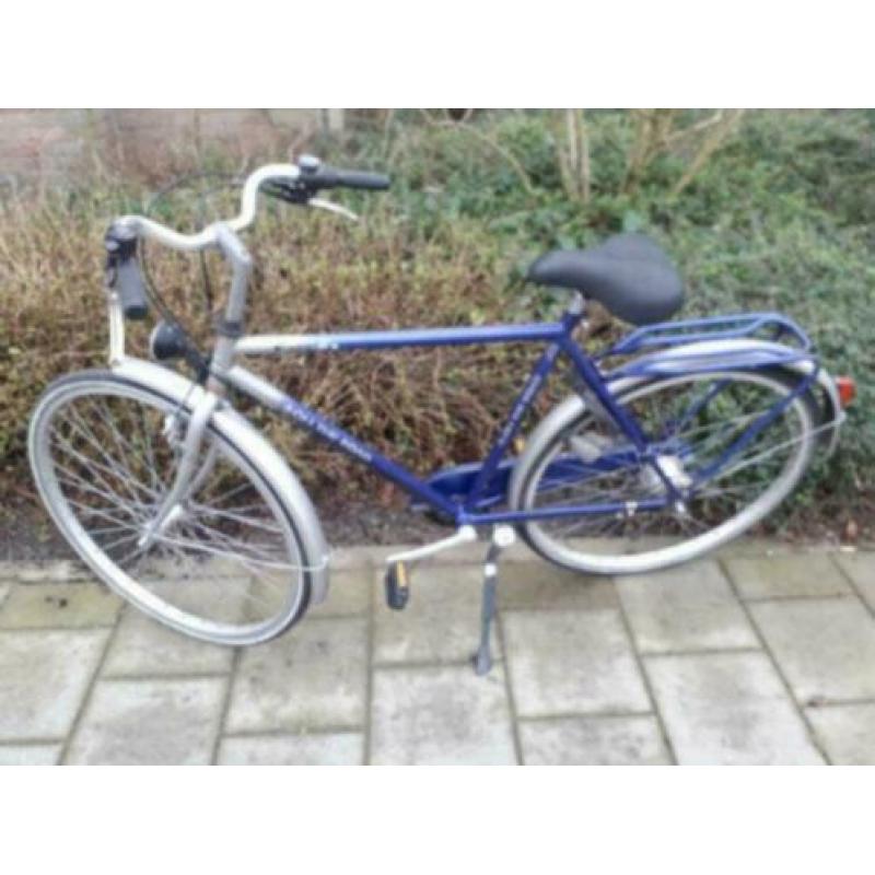 te koop herenfiets met 7versnellingen en framemaat 58