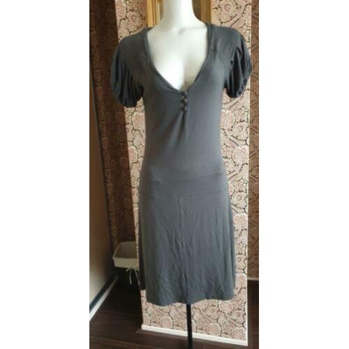 ZGAN donker grijze SISSY BOY jurk mt M 38/40, grijs jurkje
