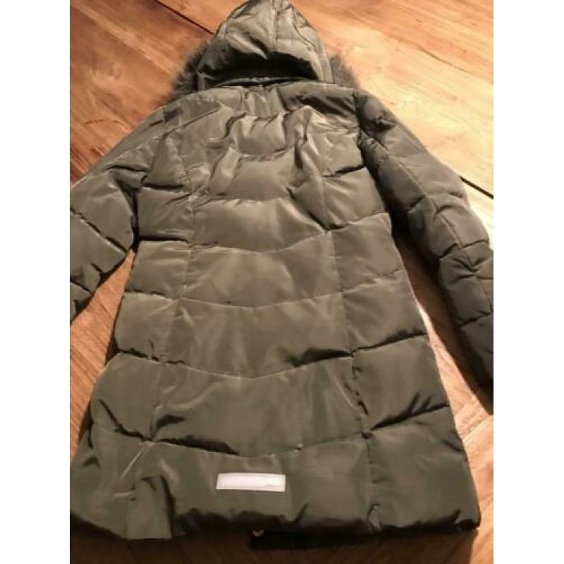 Name it Winterjas olijfgroen maat 134- 140