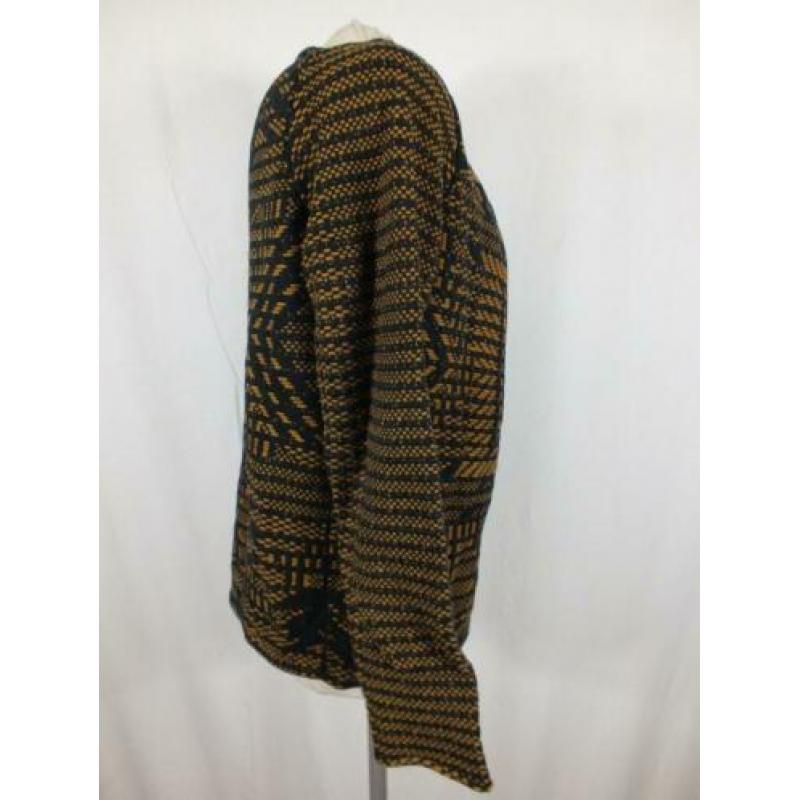 Apart zwart-bruin 100% katoenen vest.Mt S.Merk H&M
