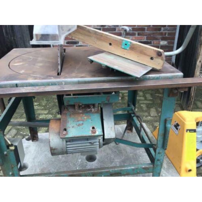 Gjerde bouwzaagmachine, slijpmachine en steenzaag