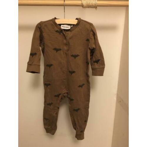 Mini Rodini pak / onesie vleermuis all over print maat 68-74