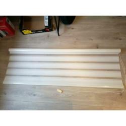 Duo rolgordijn roomwit/crème