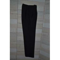 2 stuks marine blauwe pantalons 36 - met wol - L80