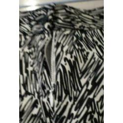 Alexon zwart wit print rok maat 36