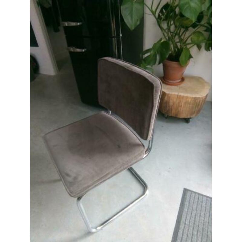 4 ribstoelen Zuiver (verschillende kleuren)
