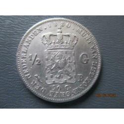 1/2 Gulden 1830 B Willem I