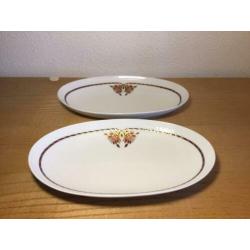 Rosenthal Romanze Orchid. 2 vleesschaaltjes