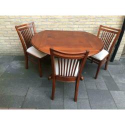 Rubens tafel toorop stoelen Europees eiken NIEUW bannink