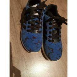 Orginele adidas ZX Flux W schoenen blauw zwarte 36 2/3