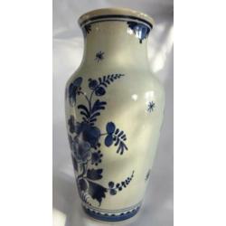 Porceleyne fles-Delfts blauw vaasje A.E.V 1921