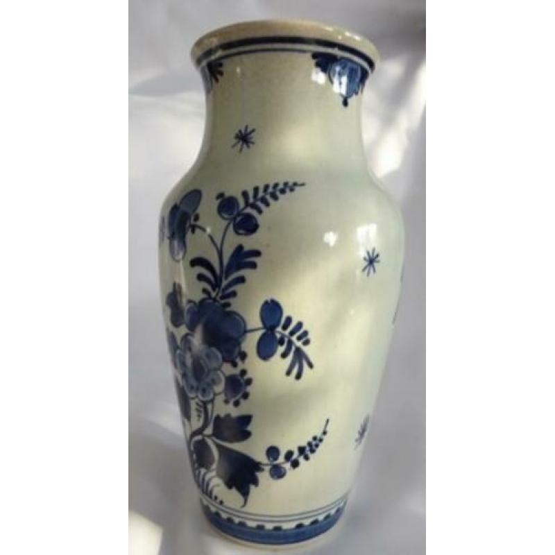 Porceleyne fles-Delfts blauw vaasje A.E.V 1921
