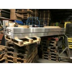 hangdeur schuifdeur loods damwand paneel deur 2x 264x122x15