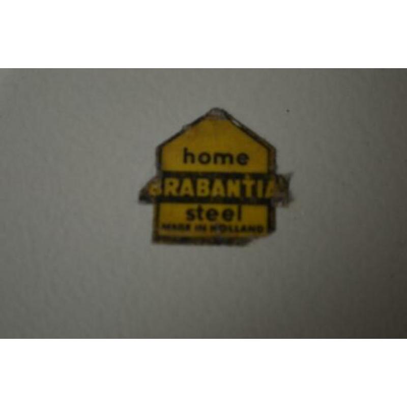 leuke retro BRABANTIA ontbijtkoek/cake trommel met snijplank