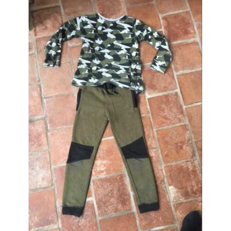 Stoere set jongens, mt 122-128
